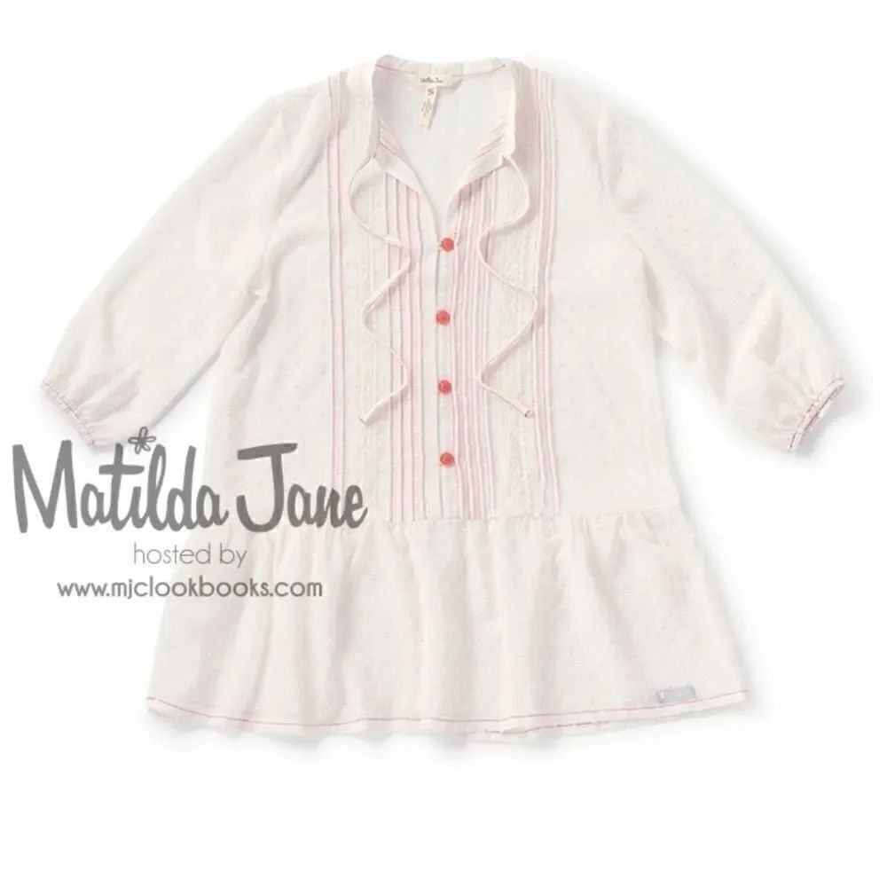 MATILDA JANE Light The Way Swiss Dot Sheer Top Wom